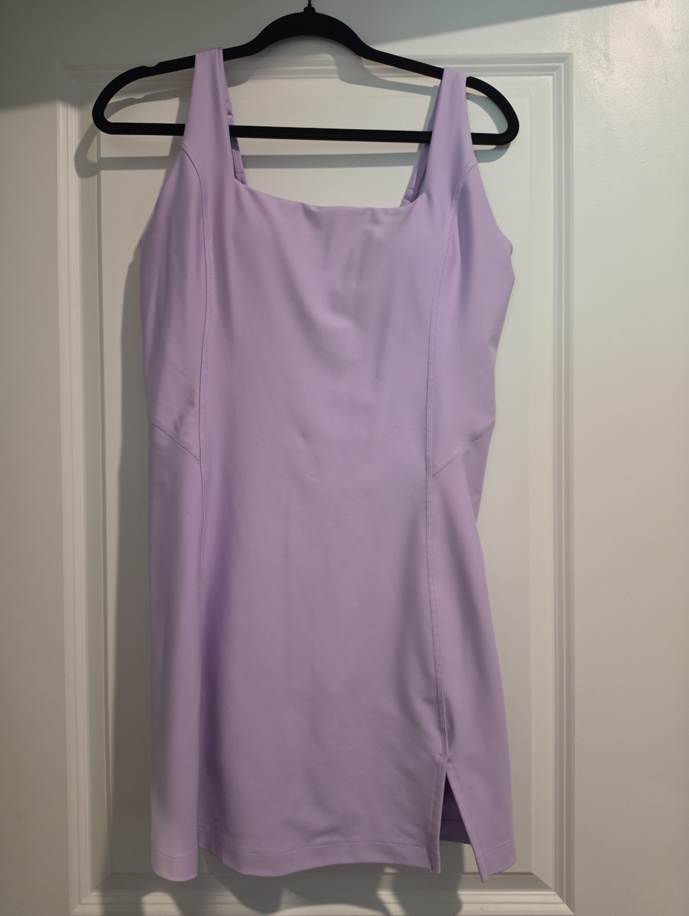 Abercrombie & Fitch Lavender Square-Neck Tank Dress